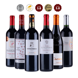 Lyxig fransk vinlåda- Platin 🩶