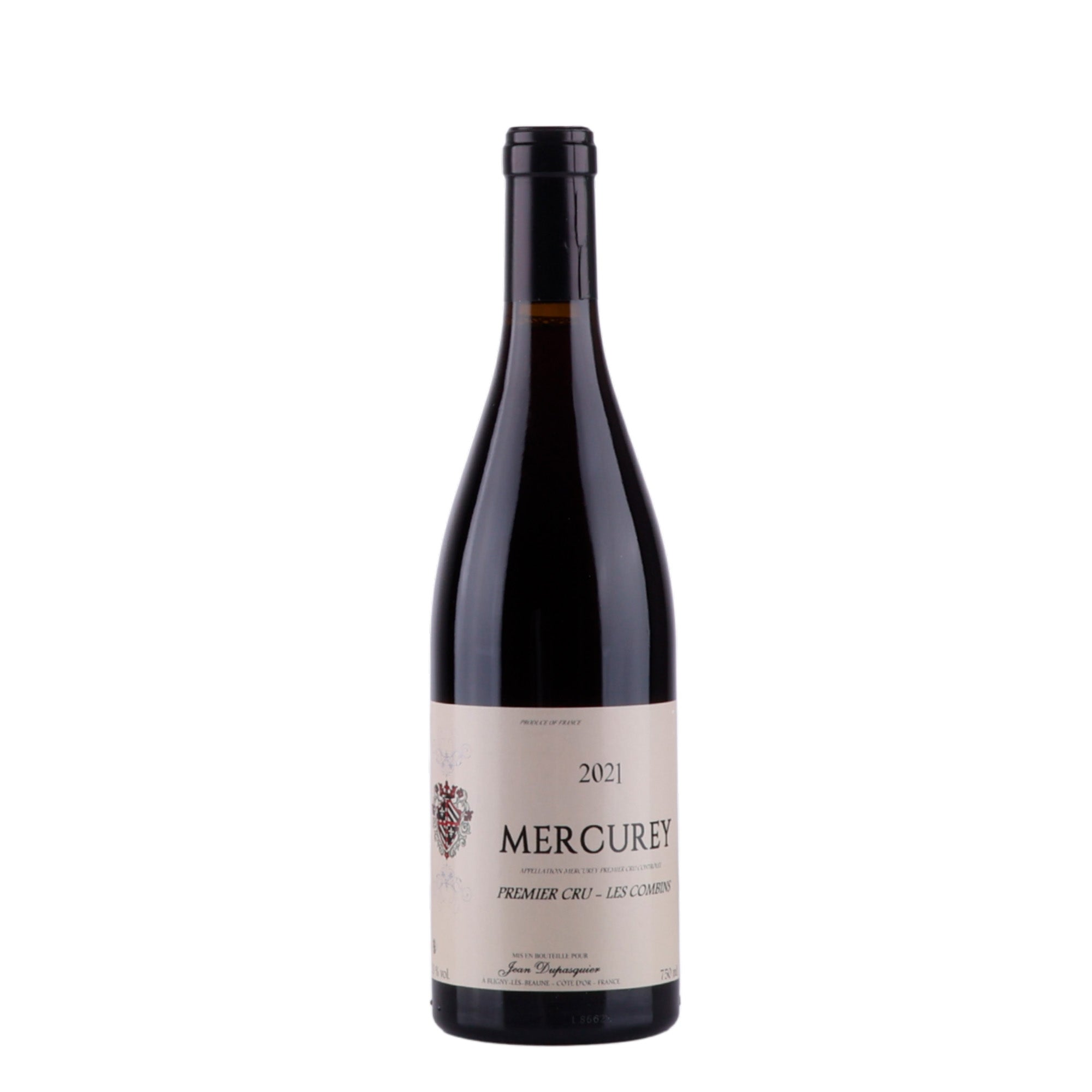 Mercurey - Premier Cru - Les Combins - Jean Dupasquier - 2021