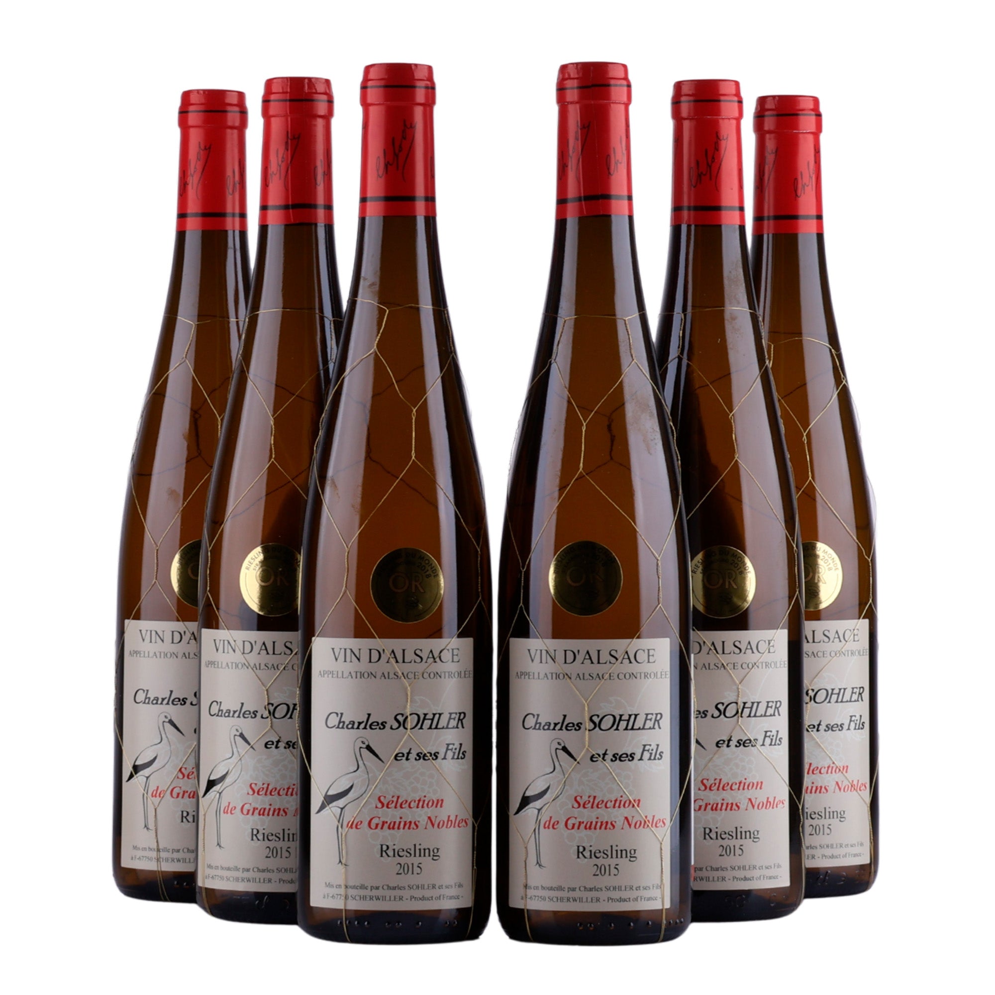 Vin D' Alsace - Selection De Grains Nobles - Riesling - 2015