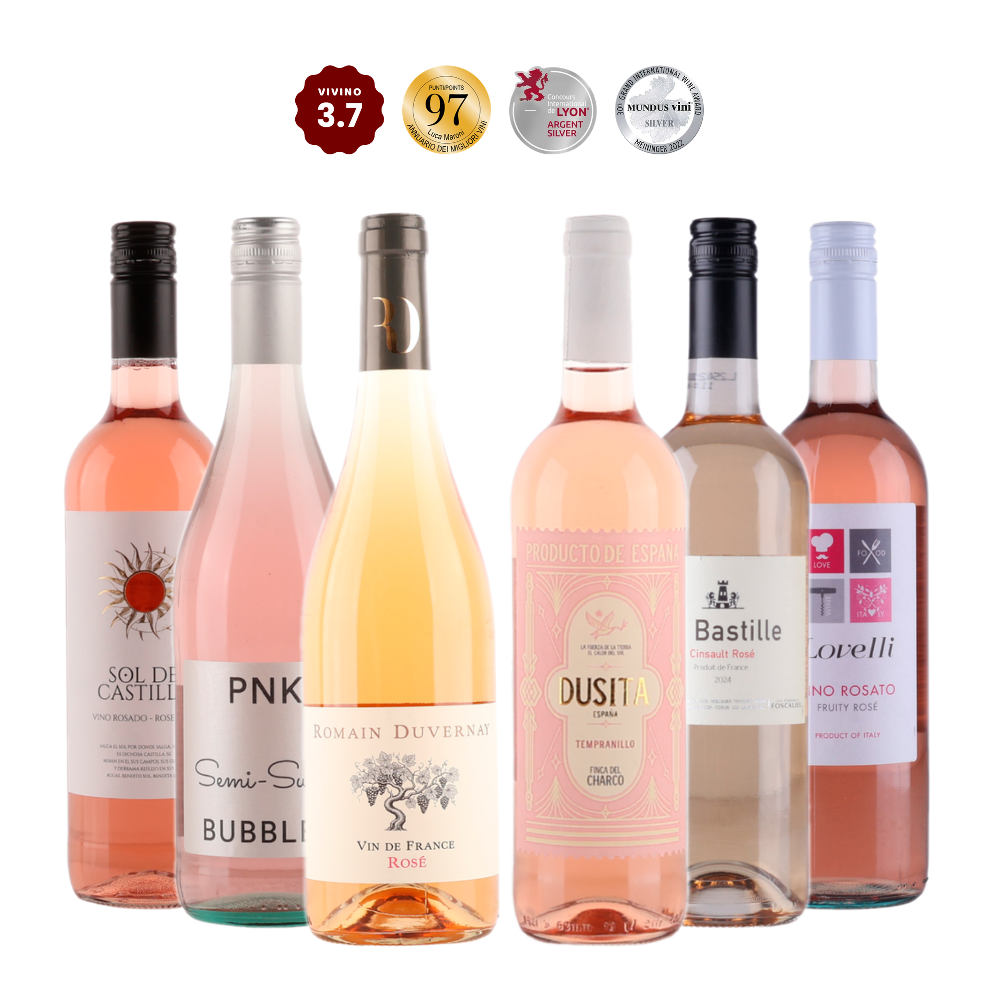 Rosé vinlådan - En värld av rosé 🌺✨