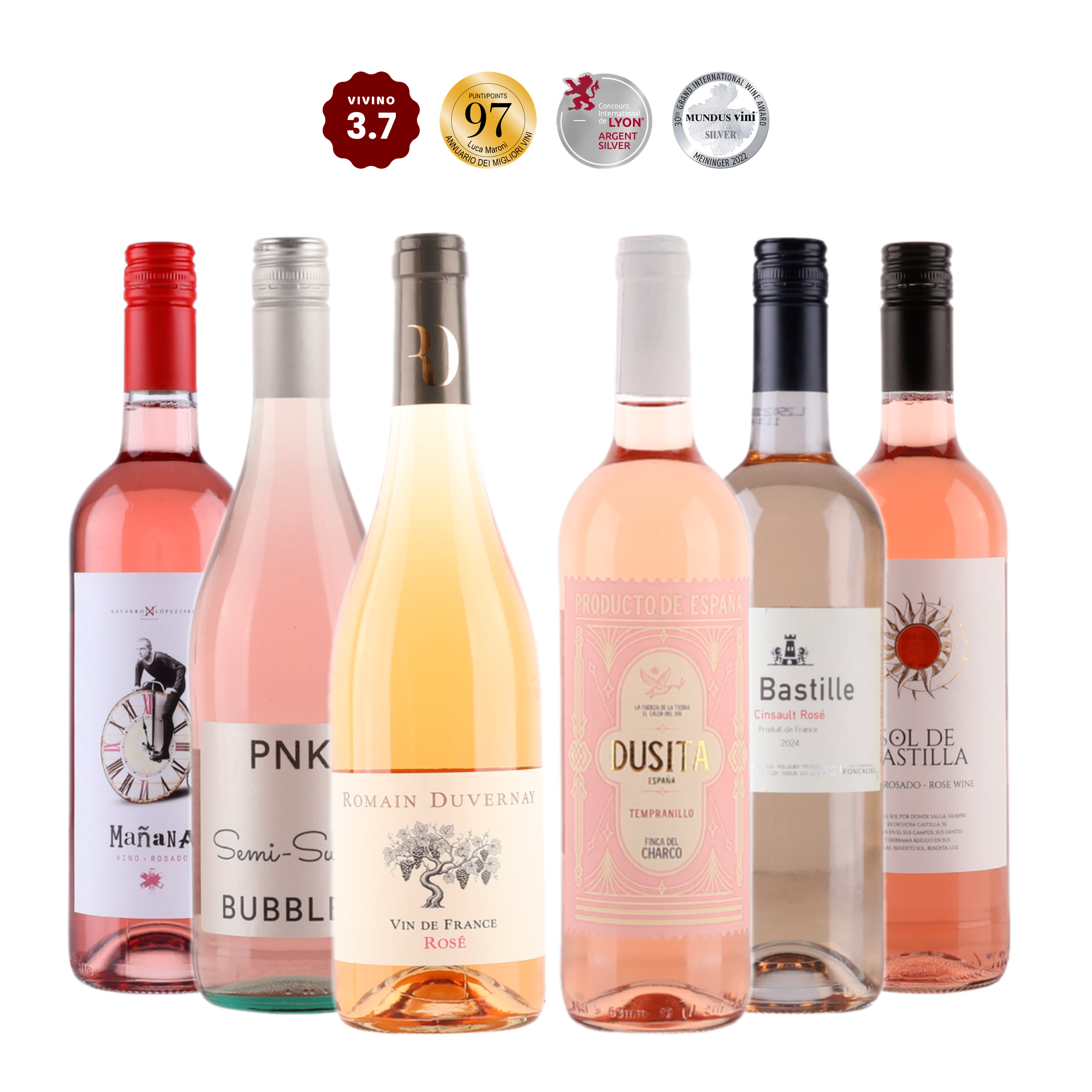 Rosé vinlådan - En värld av rosé 🌺✨