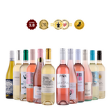 Dittvins XL Sommarkasse - 6 rosé och 6 vita viner 🌸✨🥂