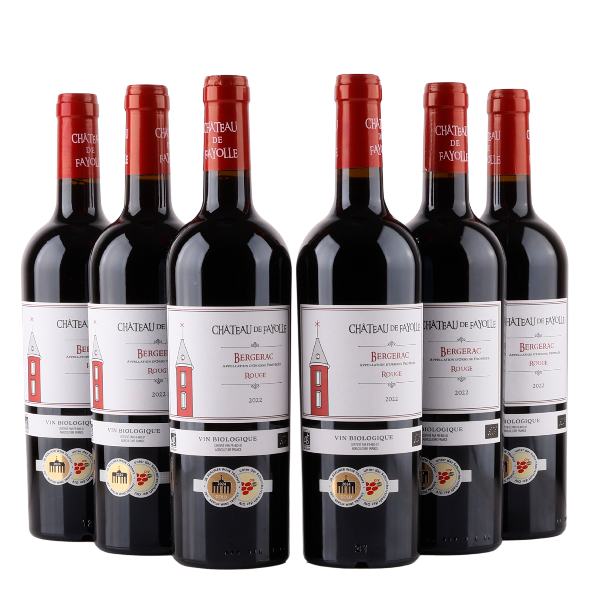 Cháteau de Fayolle - Bergerac - Ekologisk - 2022 - 14%